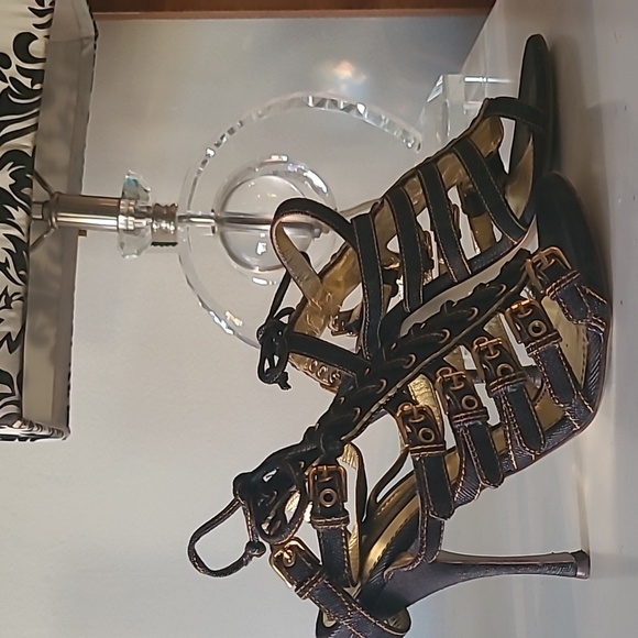DOLCE & GABBANA Denim Sandals - Picture 10 of 17